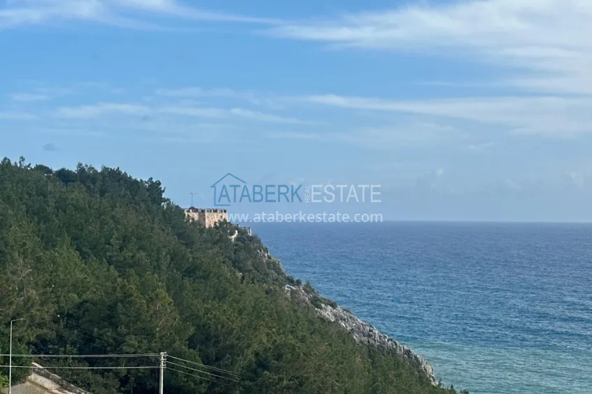 Purchase Panoramic penthouse duplex 4+1 with installments - Alanya, Konakli district. Suitable for a residence permit 21 