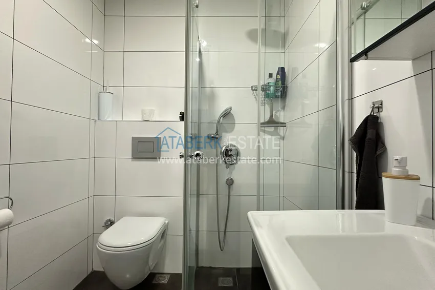 Purchase  3+1 linear apartment with furniture in an elite residence — Alanya, Kestel district  26 