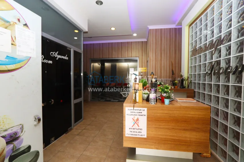 Two-bedroom apartment with furniture and glazed balconies in Alanya, Cikcilli district - suitable for a residence permit 23 
