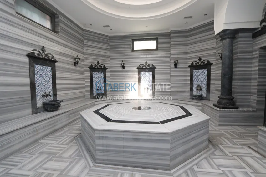 Two-bedroom apartment with furniture and glazed balconies in Alanya, Cikcilli district - suitable for a residence permit 24 