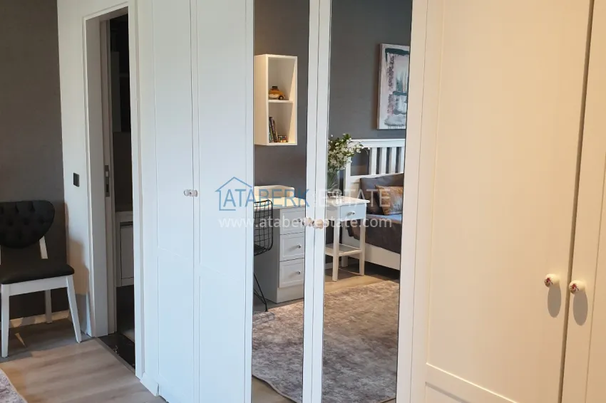 Purchase 4+1 apartment with designer interiors and views — Alanya, Mahmutlar district 26 