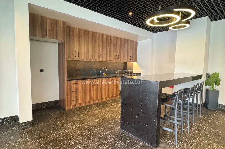 Two-bedroom apartment with new furniture in the center of Alanya - suitable for a residence permit 24 