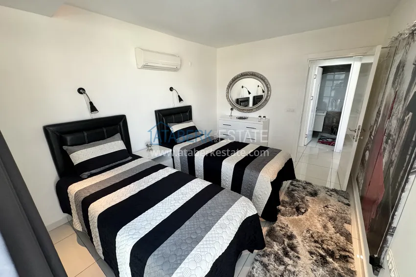 Purchase Furnished 2+1 apartment in a prestigious complex in Alanya, Cikcilli — suitable for a residence permit 22 