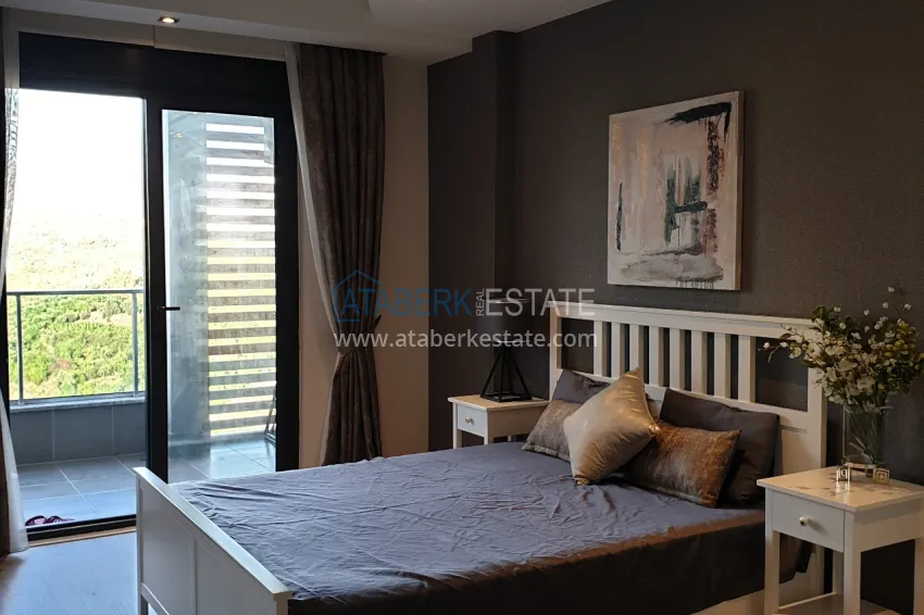 Purchase 4+1 apartment with designer interiors and views — Alanya, Mahmutlar district 27 