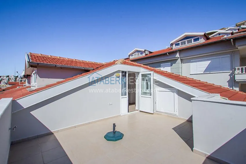 Purchase Two-level apartment in Konakli with furniture and sea view - suitable for a residence permit 26 