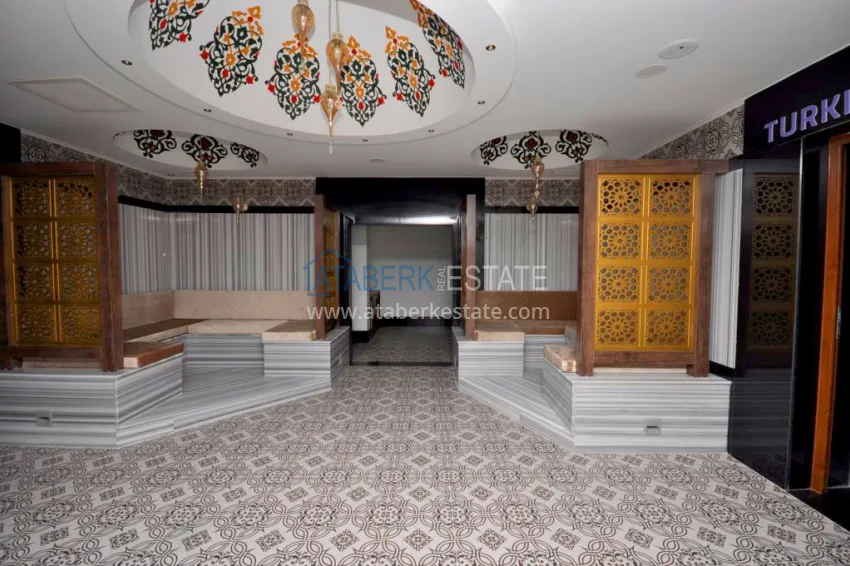 Furnished 1+1 apartment in a luxury residential complex — Alanya, Oba district 26 