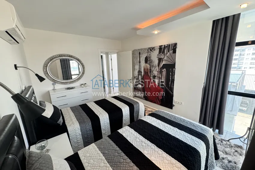 Purchase Furnished 2+1 apartment in a prestigious complex in Alanya, Cikcilli — suitable for a residence permit 23 