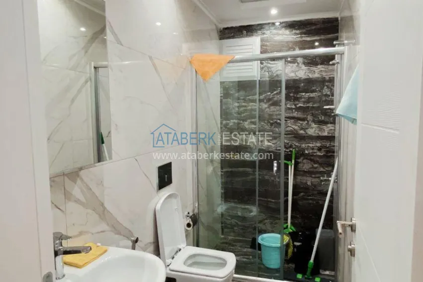 Purchase Garden duplex with a modern interior in a complex with infrastructure - Kargicak, Alanya 25 