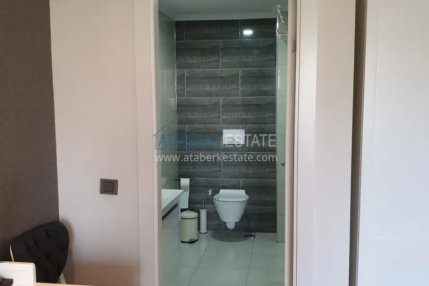 Purchase 4+1 apartment with designer interiors and views — Alanya, Mahmutlar district 28 