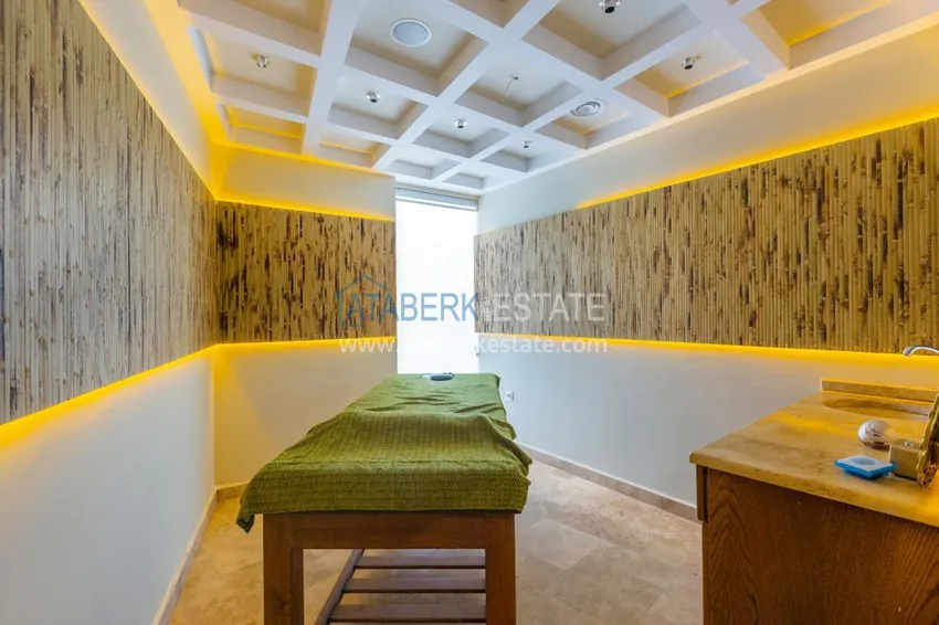 3+1 linear apartment with furniture in an elite residence — Alanya, Kestel district  27 