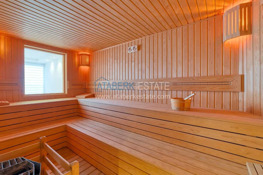 One bedroom apartment with furniture, 80 m², suitable for a residence permit — Alanya, Cikcilli 32