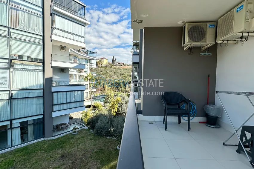 Purchase  3+1 linear apartment with furniture in an elite residence — Alanya, Kestel district  33 