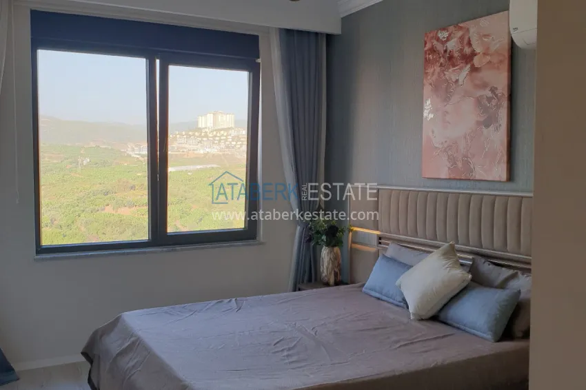 Purchase 4+1 apartment with designer interiors and views — Alanya, Mahmutlar district 30 