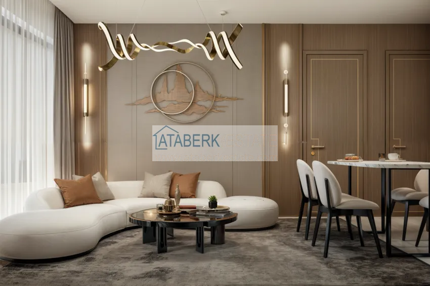 Purchase  Investing in the center of Alanya: a profitable residence project 250 meters from Cleopatra Beach 2 