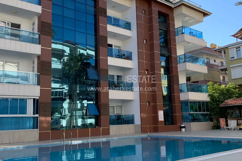Furnished duplex penthouse in the center of Alanya — Cleopatra beach area  2 