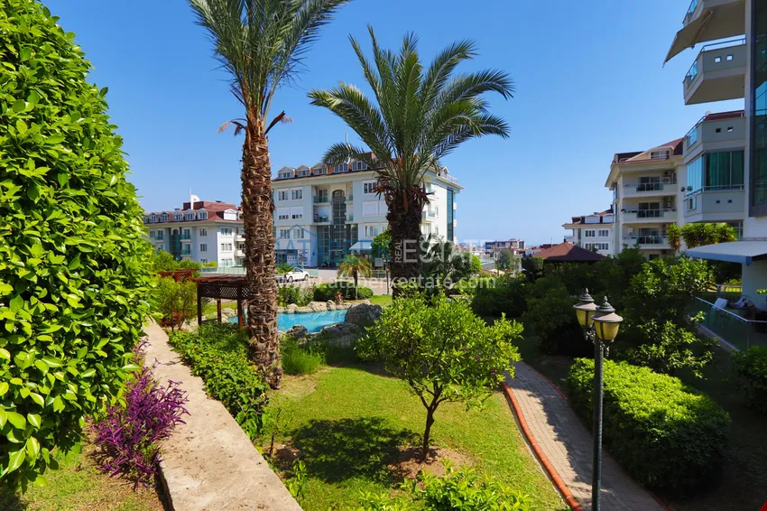 Two-bedroom apartment with furniture and glazed balconies in Alanya, Cikcilli district - suitable for a residence permit 2 