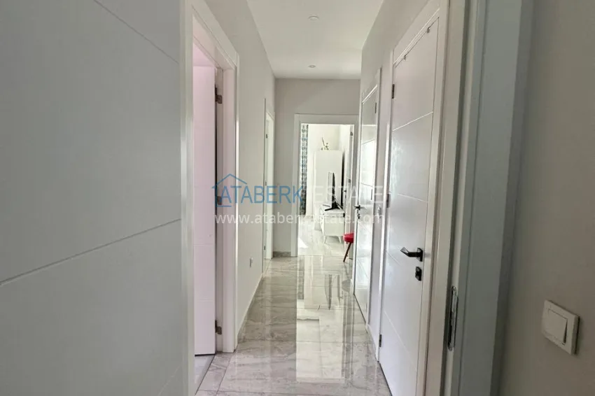 Purchase 2+1 apartment with furniture, separate kitchen and mountain views - Alanya Center 2