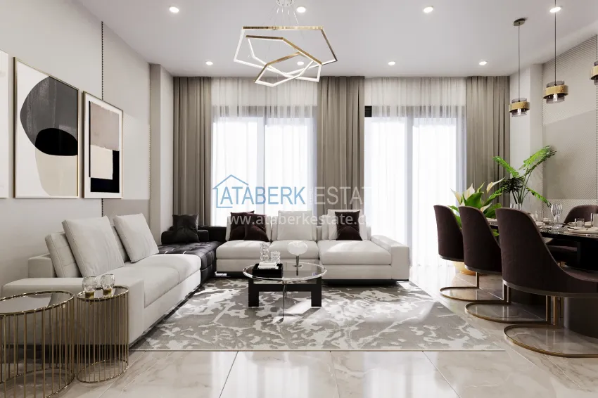 Purchase A new architectural masterpiece on the coast of Alanya, Turkler district — an investment project with villas and apartments 2 