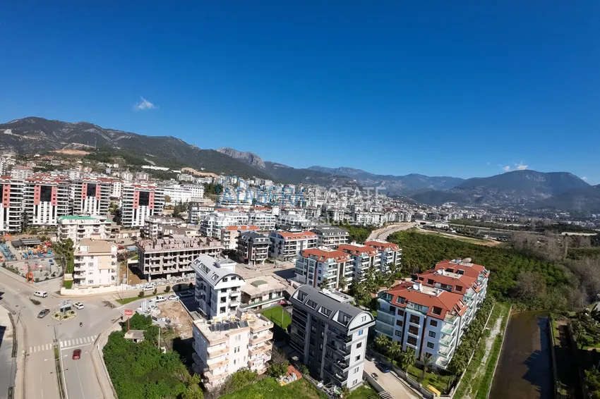 Garden duplex in Alanya — Oba district, with furniture, private area and swimming pool 3 