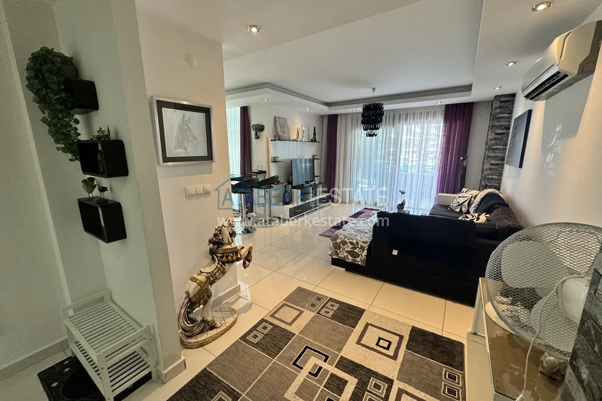 Purchase Furnished 2+1 apartment in a prestigious complex in Alanya, Cikcilli — suitable for a residence permit 4 