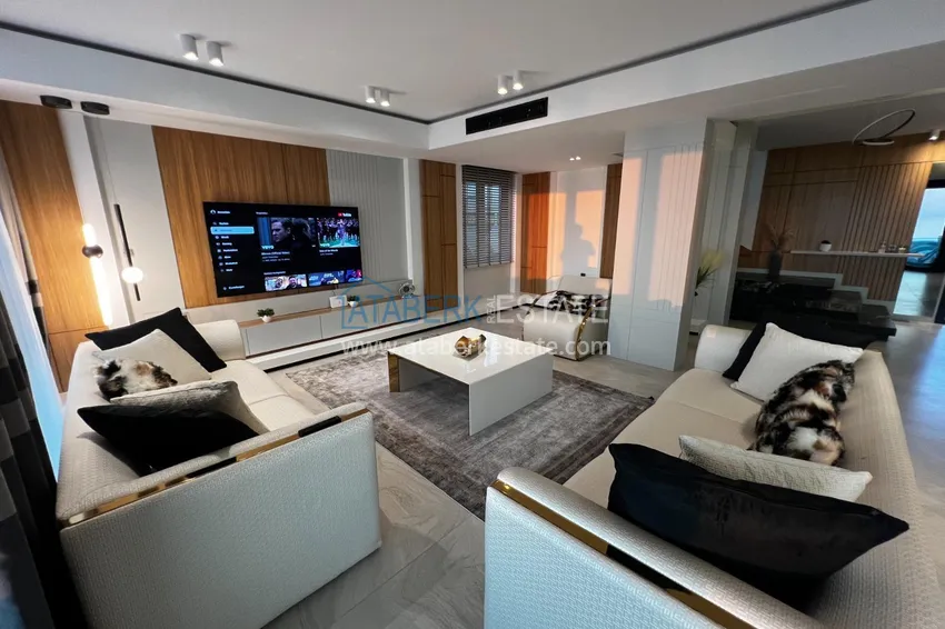 Purchase  Elite private house with panoramic views and original architecture in Alanya, Yeşiloz district - suitable for citizenship 2 