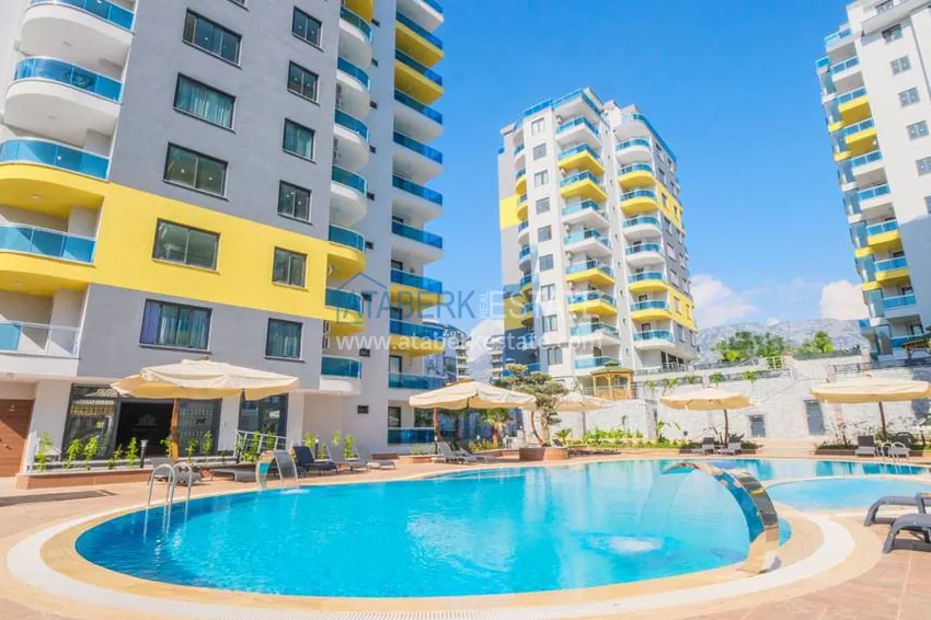 Newly furnished apartment with installment options — Alanya, Mahmutlar district 2 