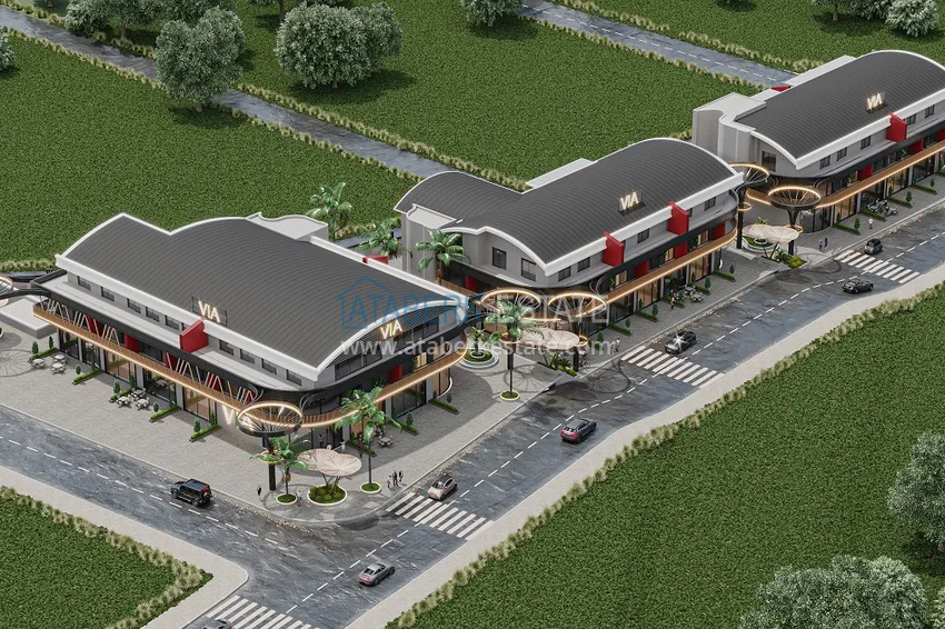 Commercial real estate under construction in Alanya, Avsallar district is a profitable investment 2 