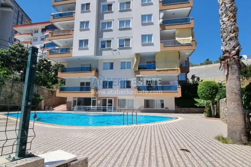 2+1 apartment in Alanya, Cikcilli district in a comfortable complex 2 