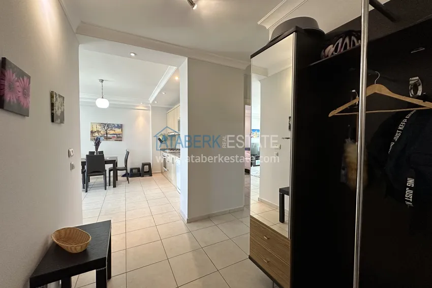 Purchase 2+1 apartment with furniture and glazed balconies — Alanya, Cikcilli district. Suitable for a residence permit 2