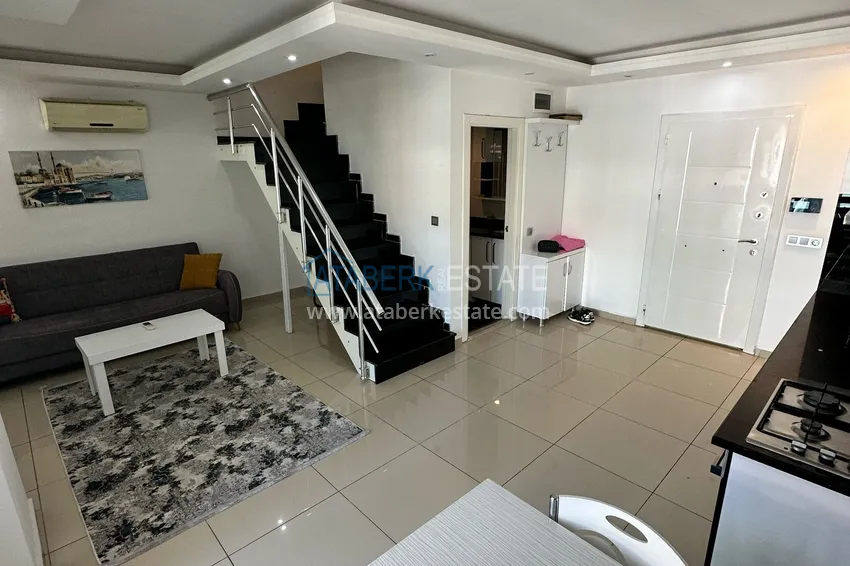 Purchase  2+1 penthouse duplex in the center of Alanya — Cleopatra beach area  1 