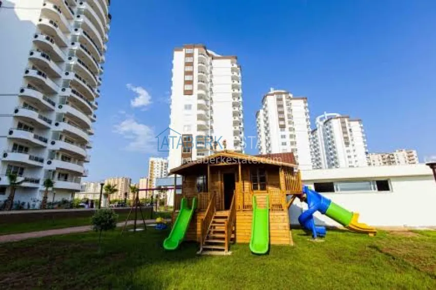 One bedroom apartment with sea view in Mersin, Erdemli district, Cesmeli microdistrict 2 