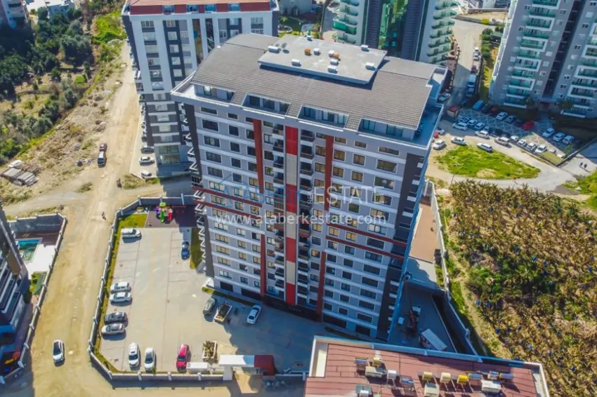 4+1 apartment with designer interiors and views — Alanya, Mahmutlar district 1 