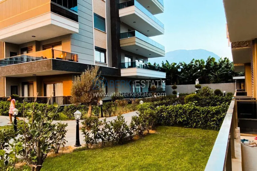 Purchase Garden duplex with a modern interior in a complex with infrastructure - Kargicak, Alanya 30 