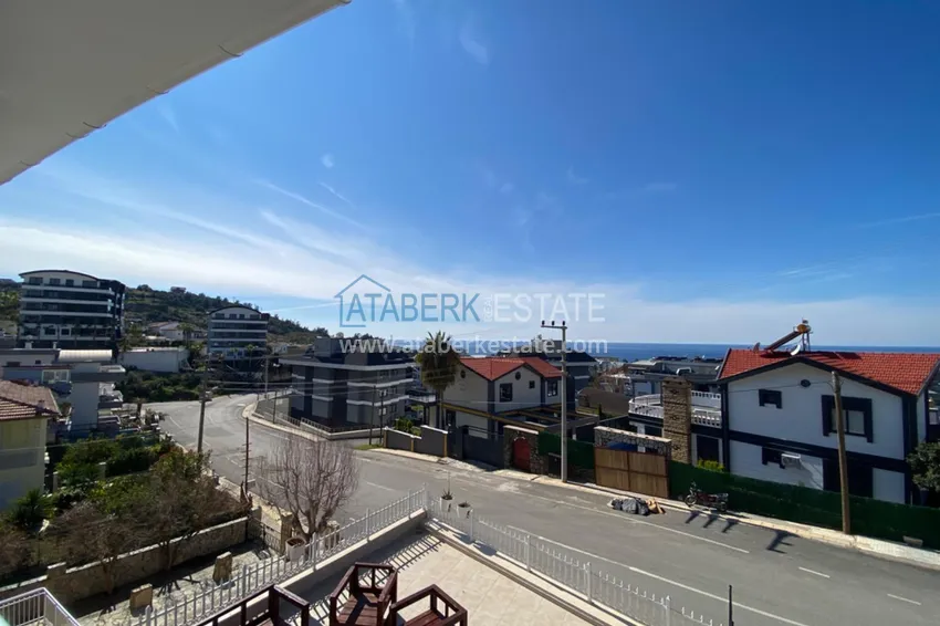 Purchase 3+1 two-storey private house with pool and fully furnished in Kargicak 31