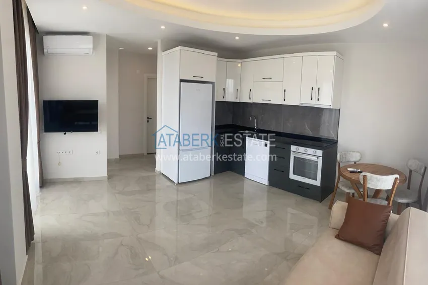 Purchase 1+1 apartment for rent in Alanya, Oba district center No. 31 5 