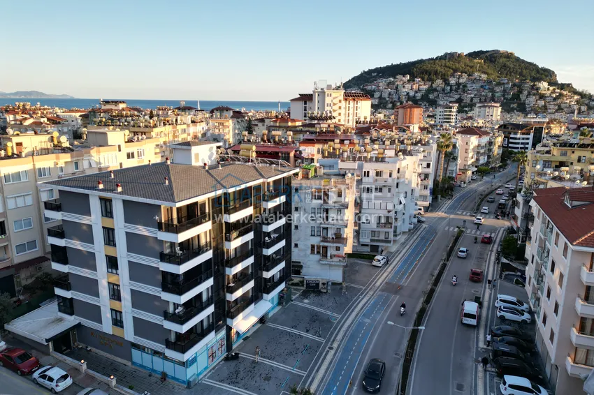 Cozy one bedroom apartment with furniture in a boutique complex — Alanya city center 3 