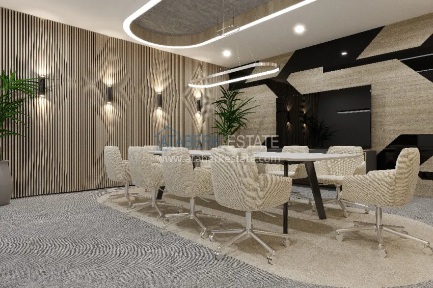 A new architectural masterpiece on the coast of Alanya, Turkler district — an investment project with villas and apartments 23 