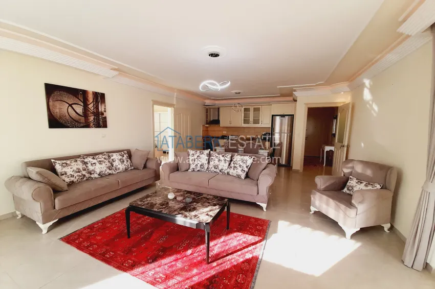 Purchase  Two-bedroom apartment with furniture and sea view — Alanya, Mahmutlar, Tuesday Market District 3 