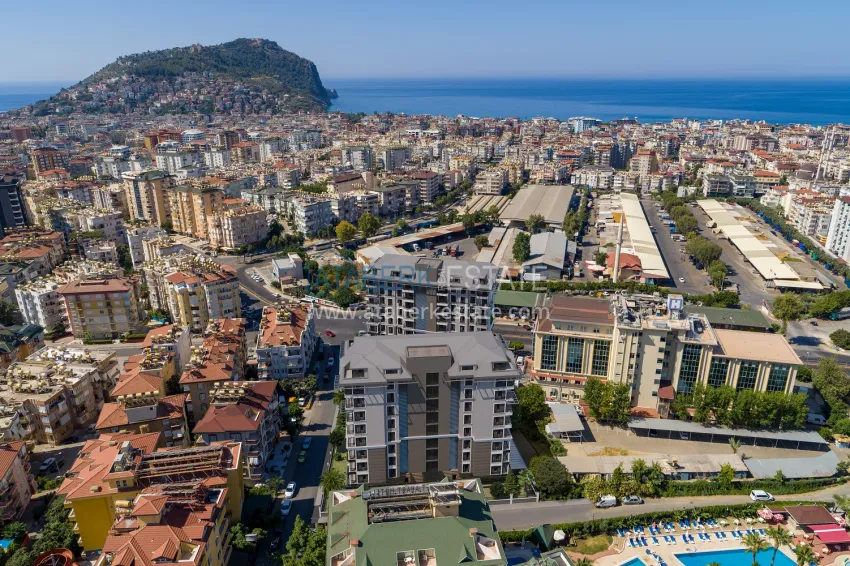 Two-bedroom apartment with new furniture in the center of Alanya - suitable for a residence permit 3 