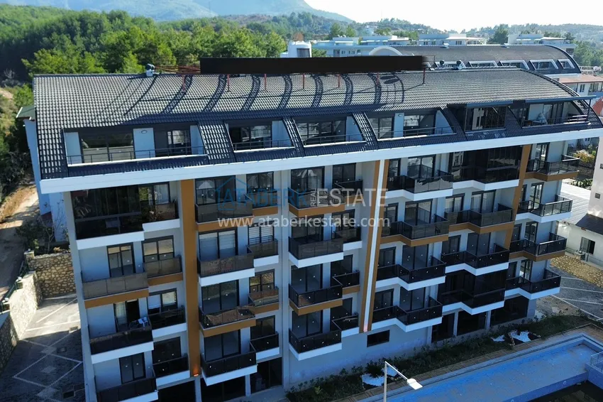 Spacious duplex penthouse with panoramic mountain views — Alanya, Upper Oba 3 
