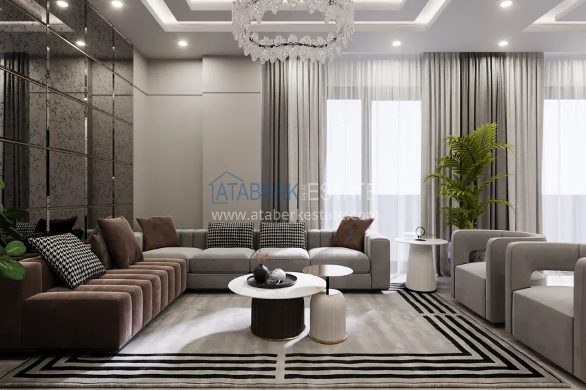 Purchase A new architectural masterpiece on the coast of Alanya, Turkler district — an investment project with villas and apartments 12 