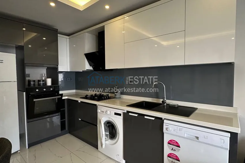 Purchase  Cozy one bedroom apartment with furniture in a boutique complex — Alanya city center 4 