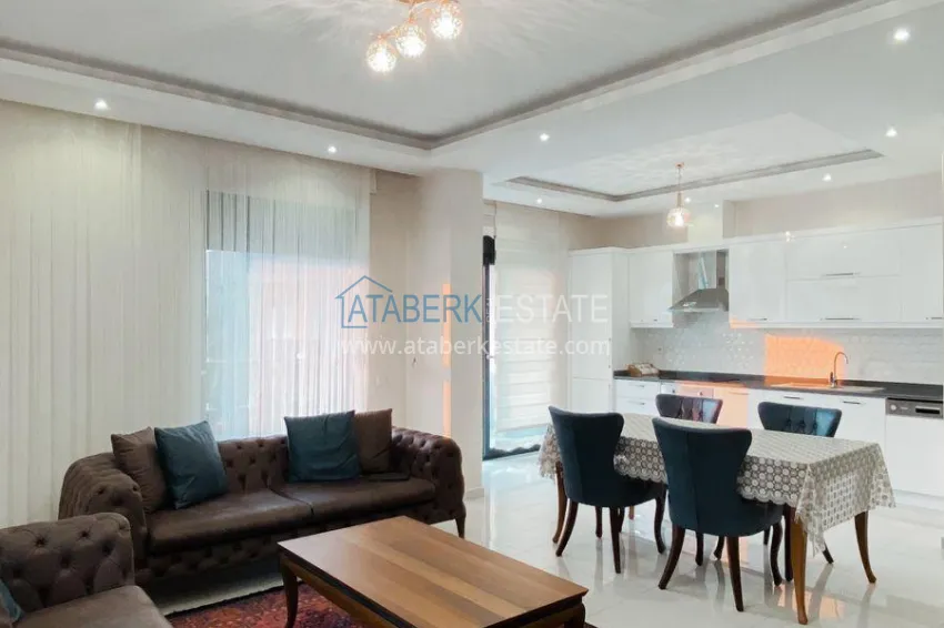 Purchase Garden duplex with a modern interior in a complex with infrastructure - Kargicak, Alanya 3 