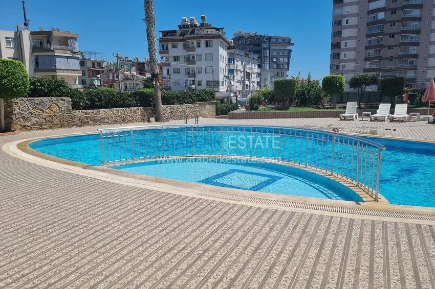 2+1 apartment in Alanya, Cikcilli district in a comfortable complex 3 