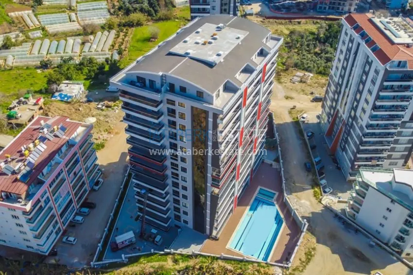 4+1 apartment with designer interiors and views — Alanya, Mahmutlar district 2 