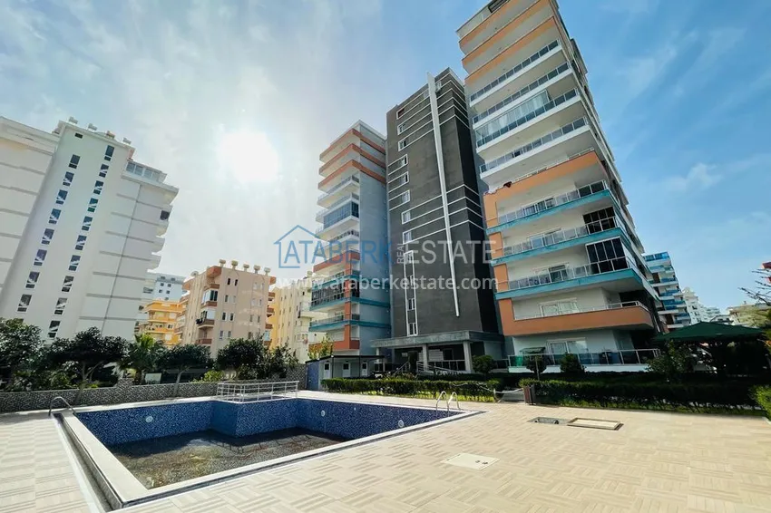 1+1 apartment with an area of 76 m2 furnished in a comfortable complex — Alanya, Mahmutlar district 3 
