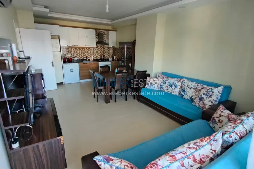 Purchase  1+1 apartment with an area of 76 m2 furnished in a comfortable complex — Alanya, Mahmutlar district 3 