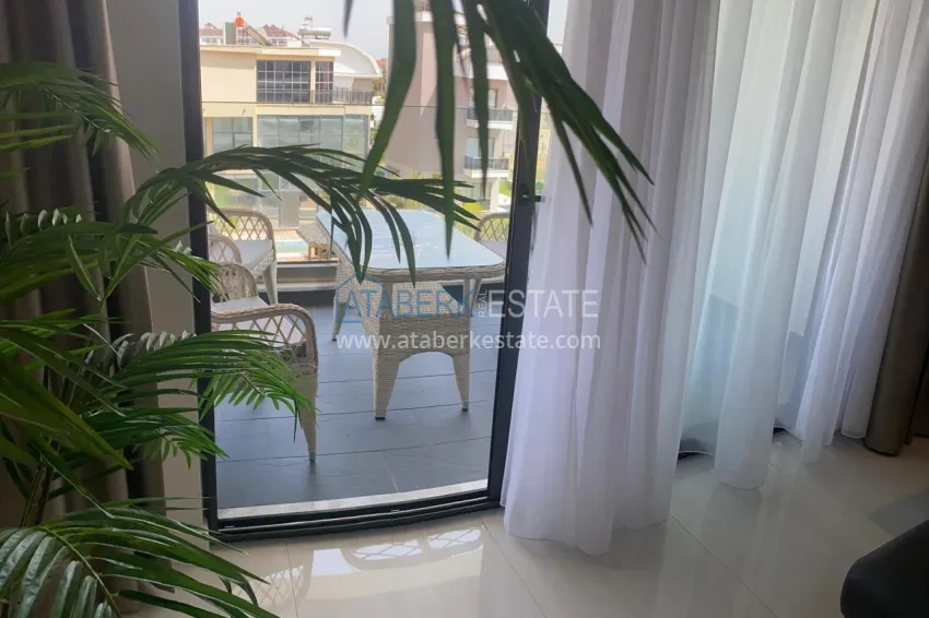 Purchase 1+1 apartment for rent in the five-star Turkler resort, Alanya (no pets) E62 4