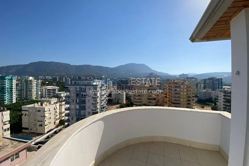 Purchase  Spacious penthouse duplex 3+1 with panoramic sea and mountain views — Mahmutlar, Alanya 46 