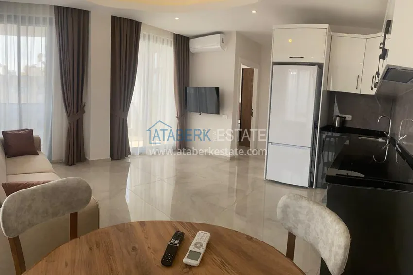 Purchase 1+1 apartment for rent in Alanya, Oba district center No. 31 6 